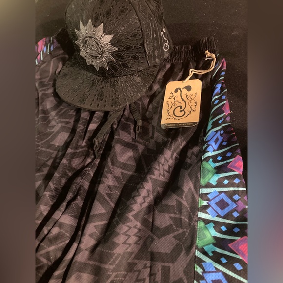 Bundle! Rare! SPDS V2 Blackout Fitted Hat 7 1/4 and matching mesh shorts - Picture 11 of 12